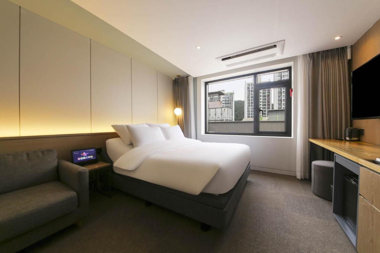 Haeundae The Van Hotel Puszan Szoba fotó