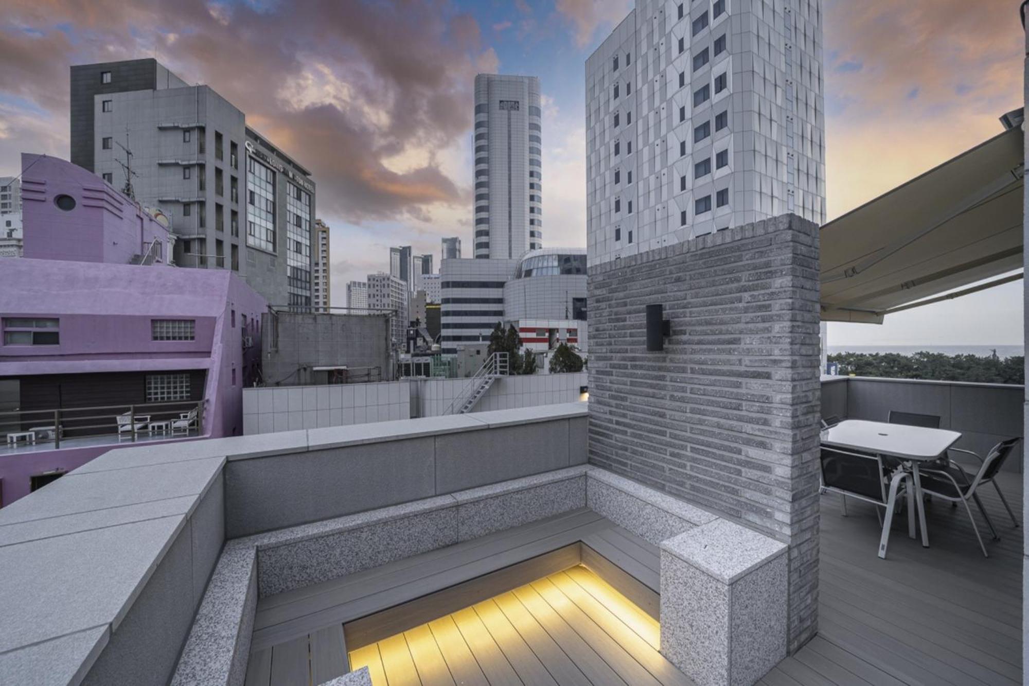 Haeundae The Van Hotel Puszan Kültér fotó
