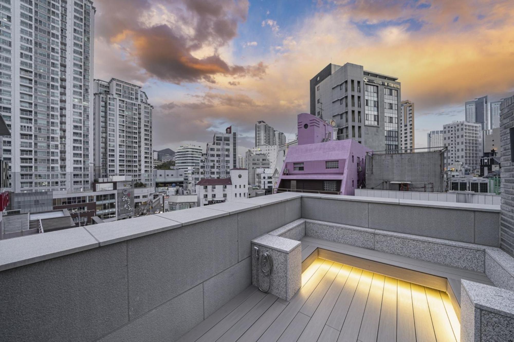 Haeundae The Van Hotel Puszan Kültér fotó