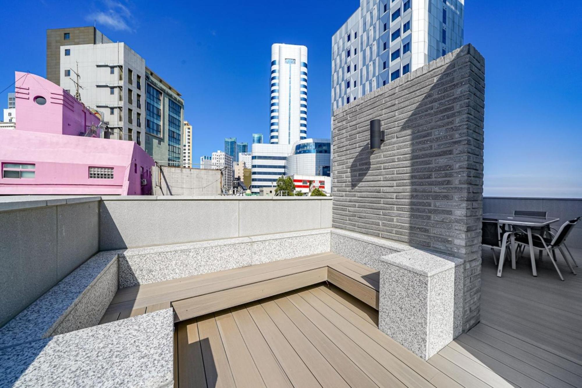 Haeundae The Van Hotel Puszan Kültér fotó